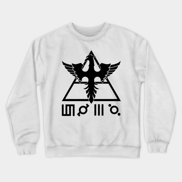 eagle mars Crewneck Sweatshirt by Roni Dan Neni